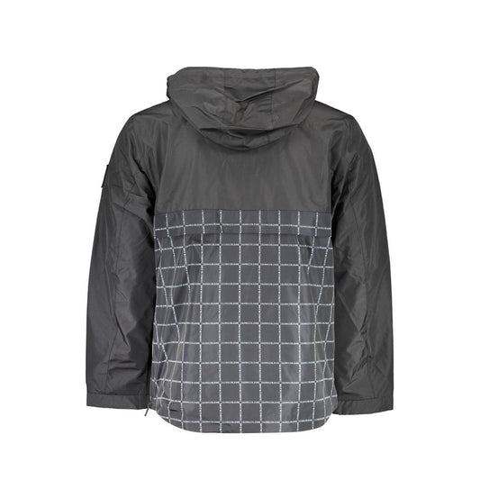 Calvin Klein Schwarze Polyester Herrenjacke