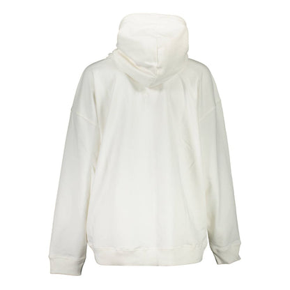 Tommy Hilfiger Weißer Baumwoll-Hoodie für Frauen