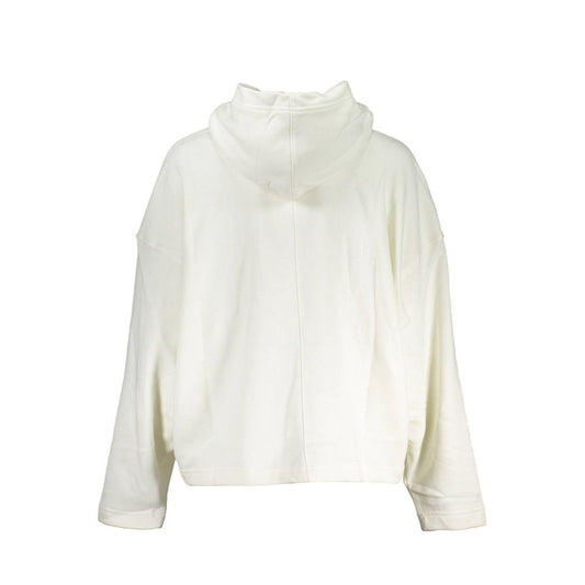 Calvin Klein Weißer Baumwollpullover für Frauen