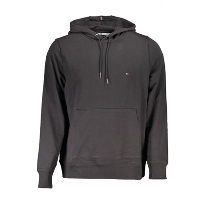 Tommy Hilfiger Schwarzer Baumwollpullover für Männer