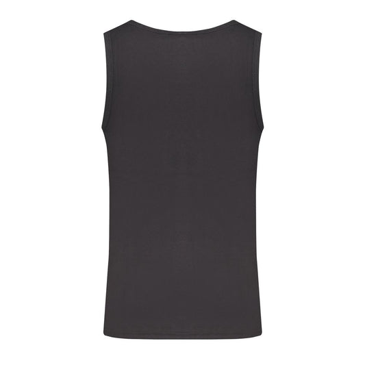 Norway 1963 Schwarzes Baumwolle Männer Tank Top