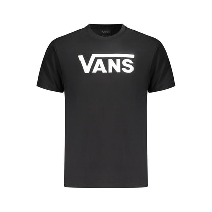 Vans Black Cotton Men's T-Shirt