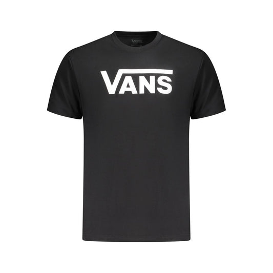 Vans Black Cotton Men's T-Shirt