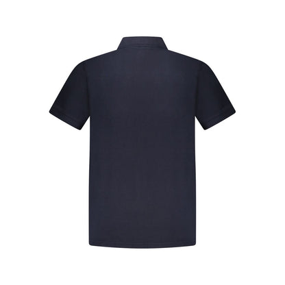 Hugo Boss Blaues Baumwoll-Poloshirt