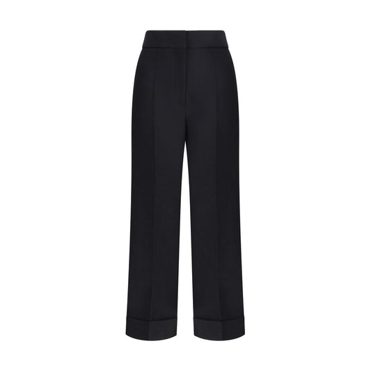 Valentino Black Wool Dress Pants