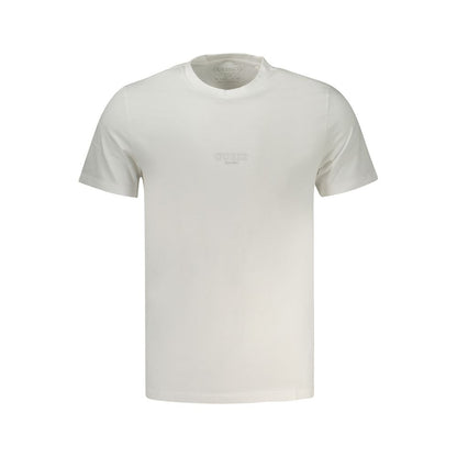 Guess Jeans Bianco Cotton Men T-Shirt