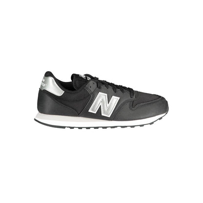 New Balance Black Polyester Men Sneaker