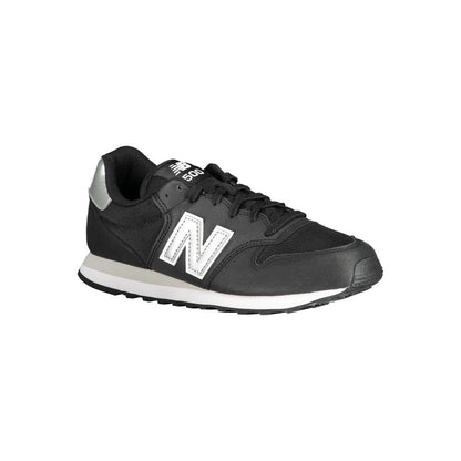New Balance Black Polyester Men Sneaker