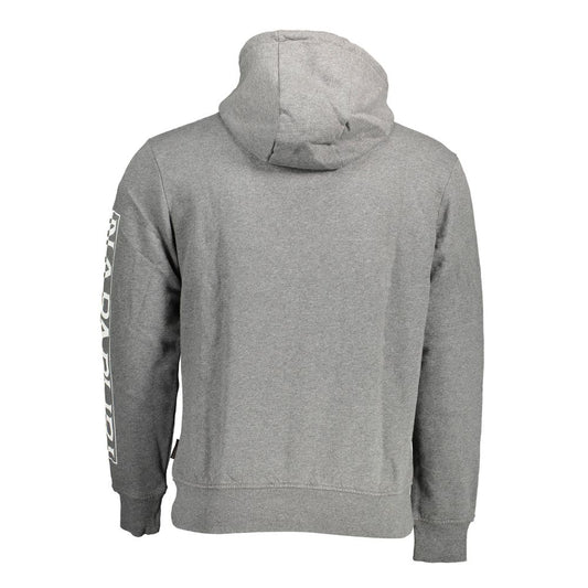 Napapijri Grigio Cotton Men's Sweatshirt