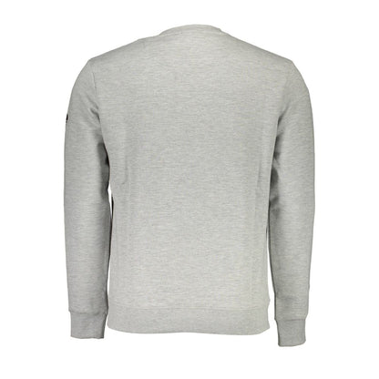 North Sails Grigio Cotton Men Sweatshirt