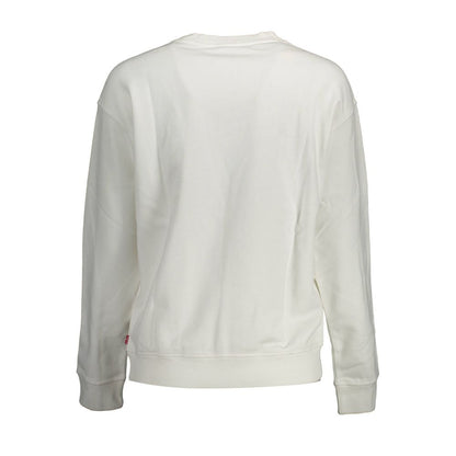 Levi's Weißer Baumwollpullover für Frauen