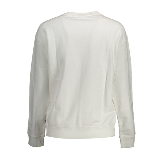 Levi's Weißer Baumwollpullover für Frauen