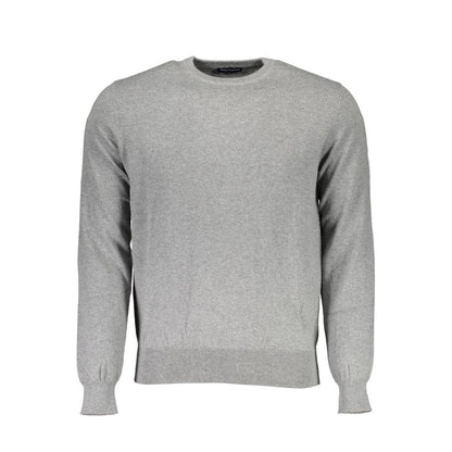 North Sails Grigio Cotton Men Sweater