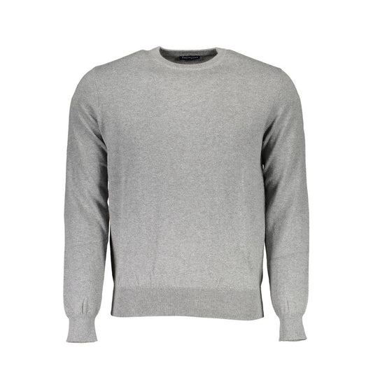 North Sails Grigio Cotton Men Sweater