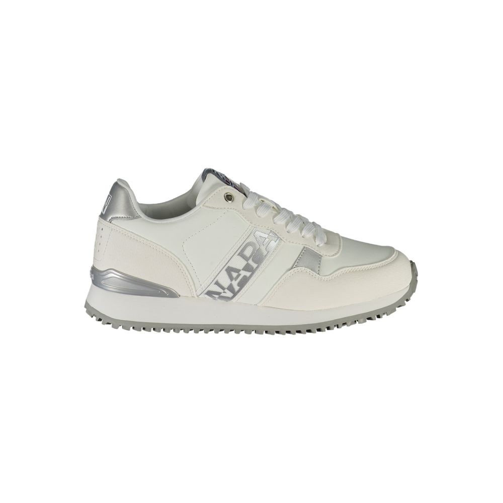 Napapijri Bianco Polyester Women Sneaker