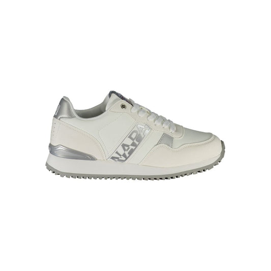 Napapijri Bianco Polyester Women Sneaker