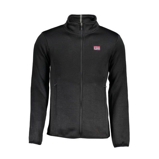 Norway 1963 Schwarzes Polyester-Sweatshirt