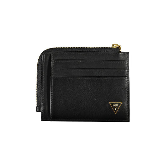 Guess Jeans Nero Leather Mens Wallet