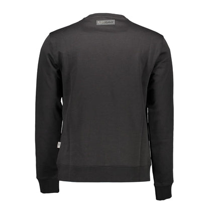 Plein Sport Black Cotton Sweatshirt