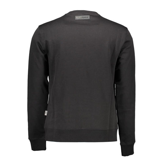 Plein Sport Black Cotton Sweatshirt