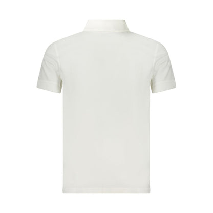 Hugo Boss Weißes Baumwoll-Poloshirt