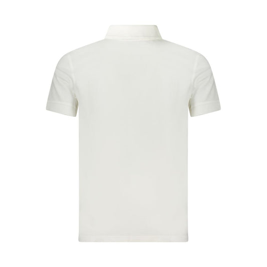 Hugo Boss Weißes Baumwoll-Poloshirt