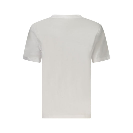 Calvin Klein Weißes T-Shirt aus Baumwolle für Frauen