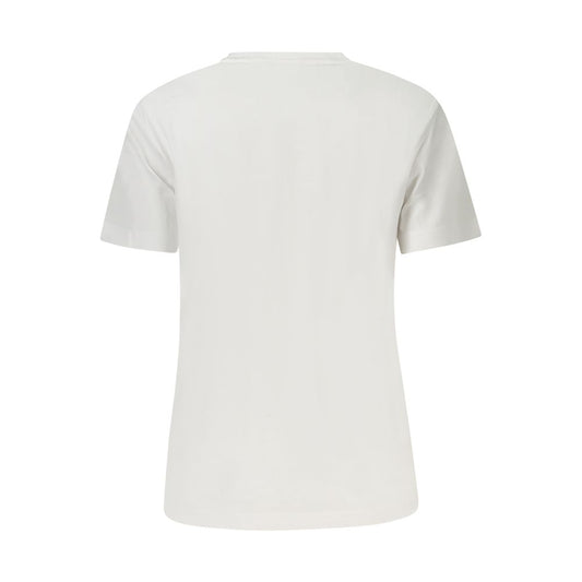 Calvin Klein Weißes T-Shirt aus Baumwolle für Frauen