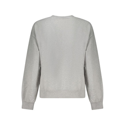 Calvin Klein Grauer Baumwollpullover für Frauen
