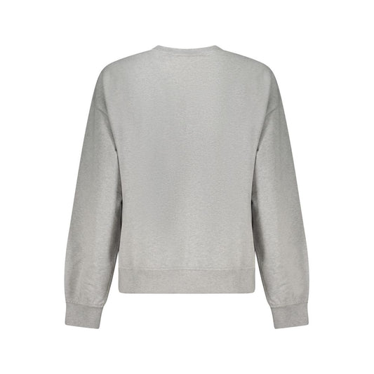 Calvin Klein Grauer Baumwollpullover für Frauen