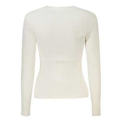 Guess Jeans Bianco Viscosa Women Sweater