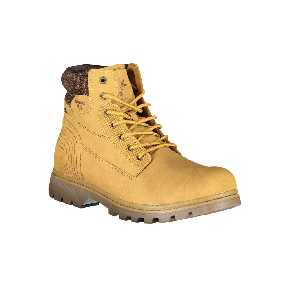 Carrera Giallo Poliuretano Mens Ankle Boot