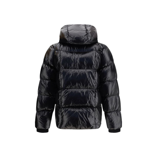 Dsquared² Black Polyamide Full-Length Jacket