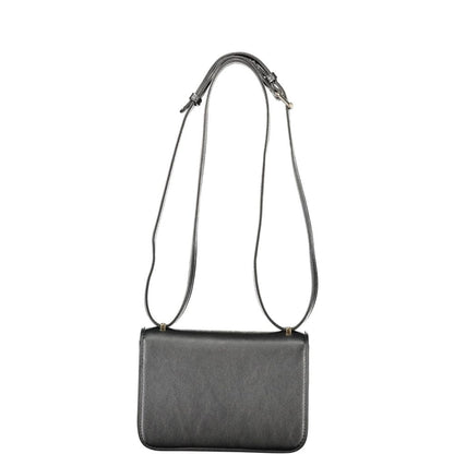 Mario Valentino Black Polyethylene Women Handbag