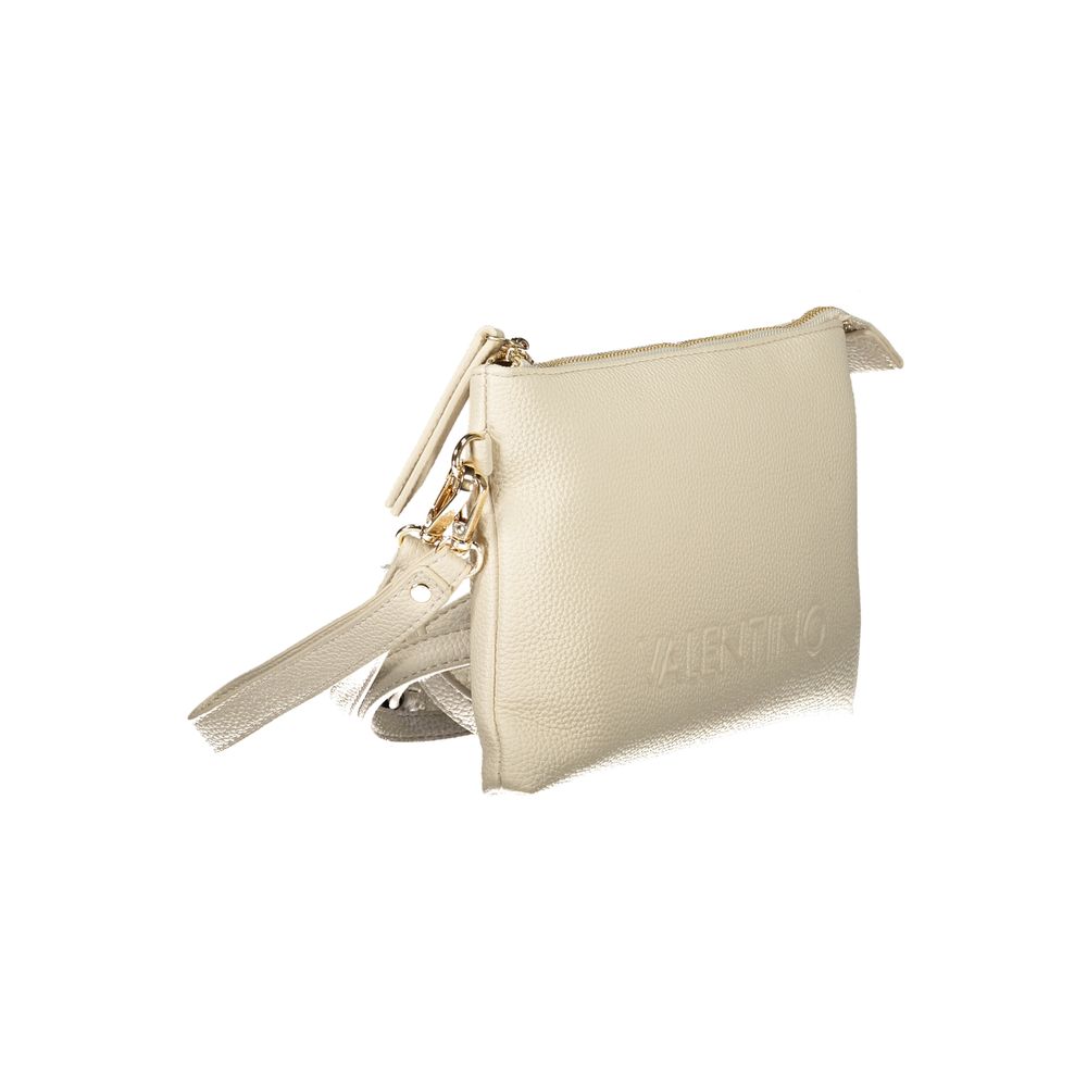 Mario Valentino Beige Polyethylene Women Handbag