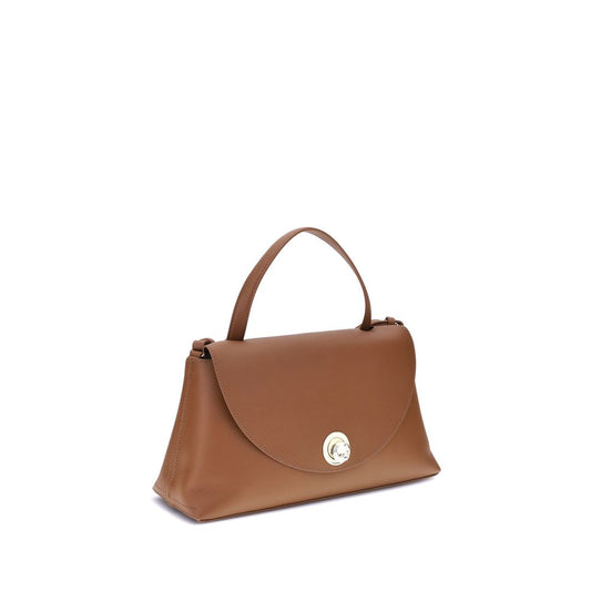 Coccinelle Brown Calf Leather Bos Taurus Handbag
