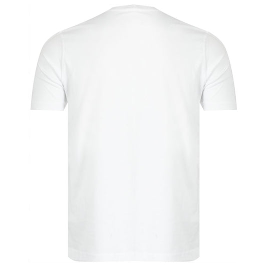 Diesel T-Shirt aus weißer Baumwolle