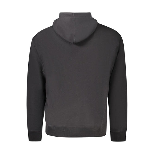 Calvin Klein Schwarzer Baumwollpullover für Männer