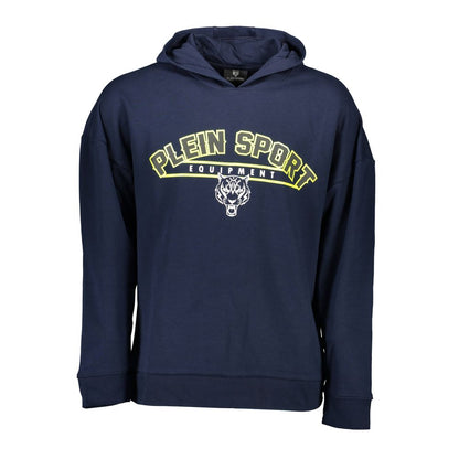 Plein Sport Blue Cotton Men's Sweatshirt
