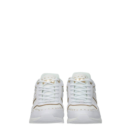 Guess White Polyethylene Sneakers