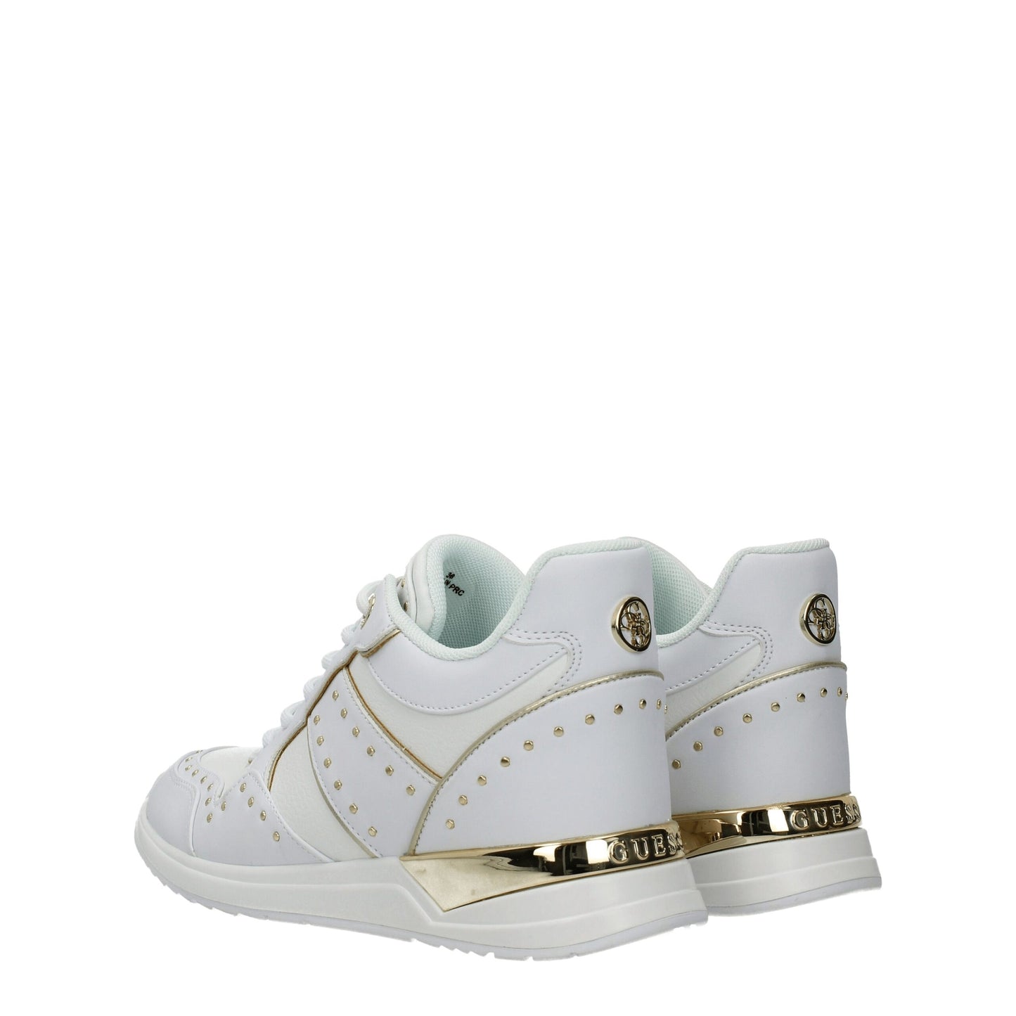 Guess White Polyethylene Sneakers
