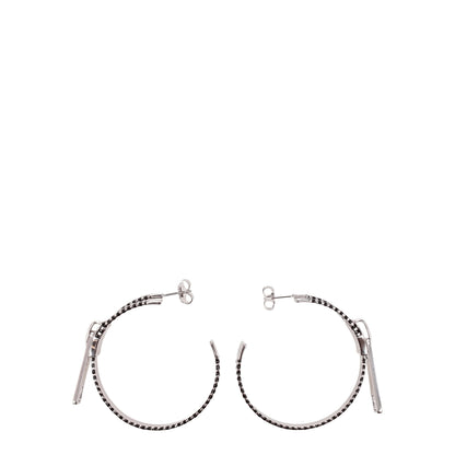 Marc Jacobs Gray Silver Earrings