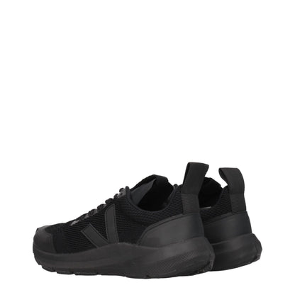 Veja Black Fabric Athletic Sneakers