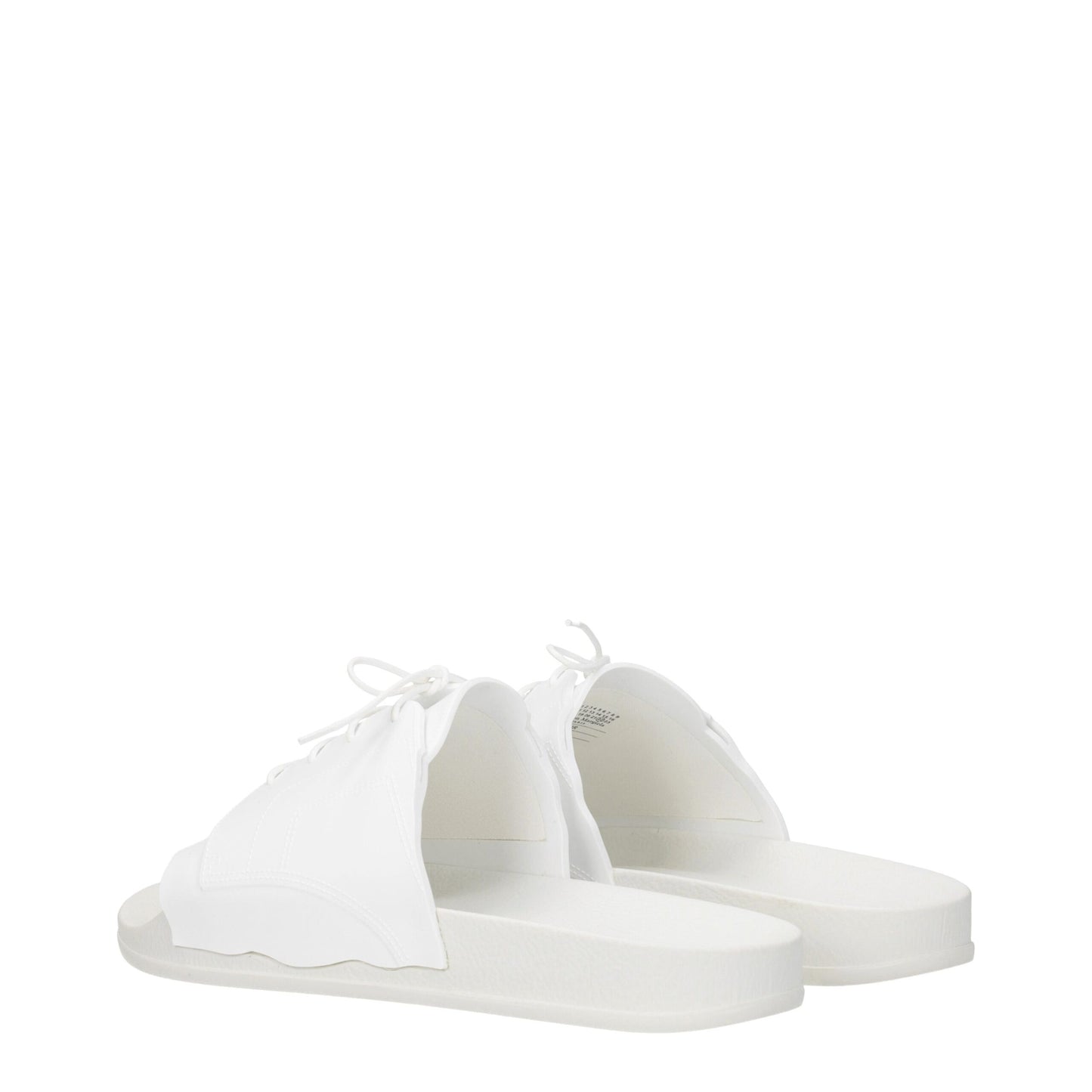 Maison Margiela White Cotton Slippers
