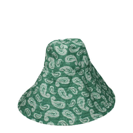 Jacquemus Green Cotton Sunhat