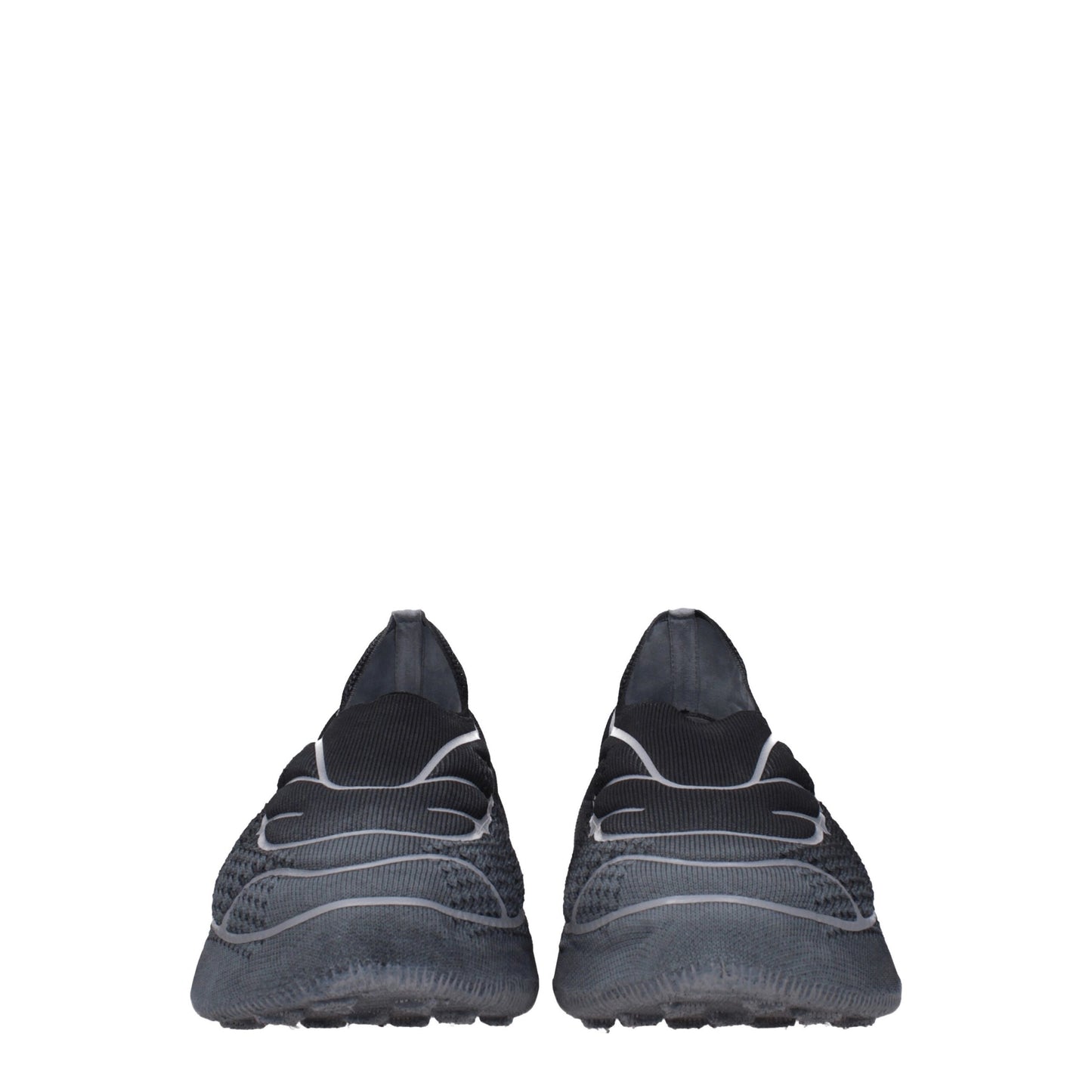 Givenchy Gray Fabric Athletic Sneakers