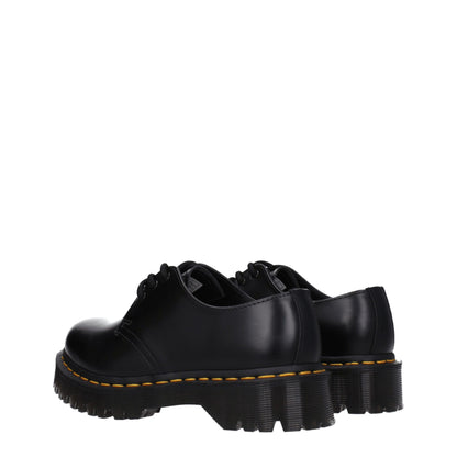Dr. Martens Black Leather Oxfords And Derbies