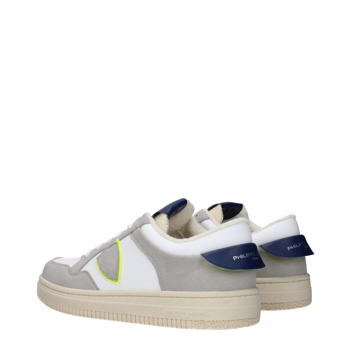 Philippe Model White Leather Sneakers