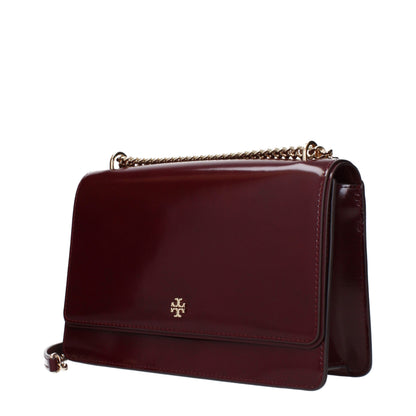 Tory Burch Red Leather Crossbody Bag
