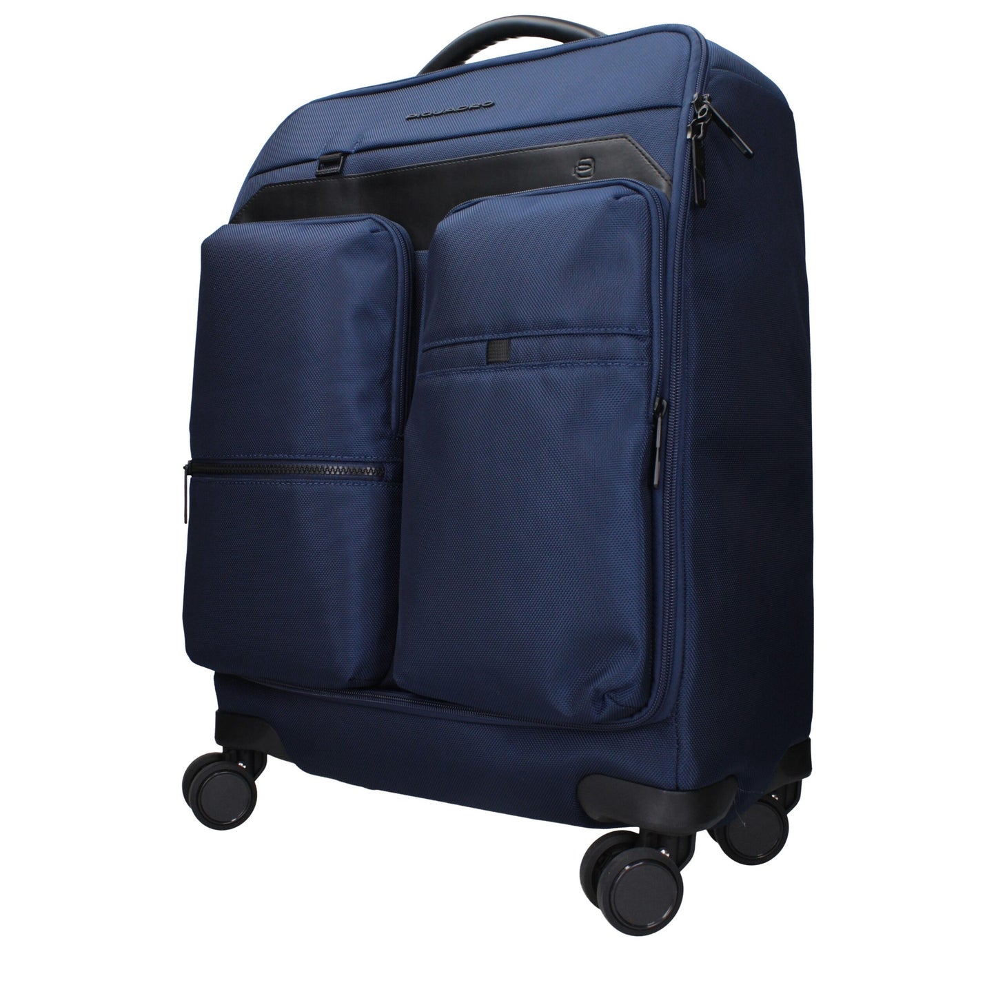 Piquadro Blue Fabric Luggage And Travel